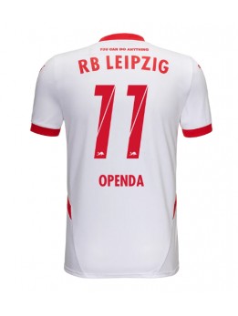 RB Leipzig Lois Openda #11 Domaci Dres 2024-25 Kratak Rukavima